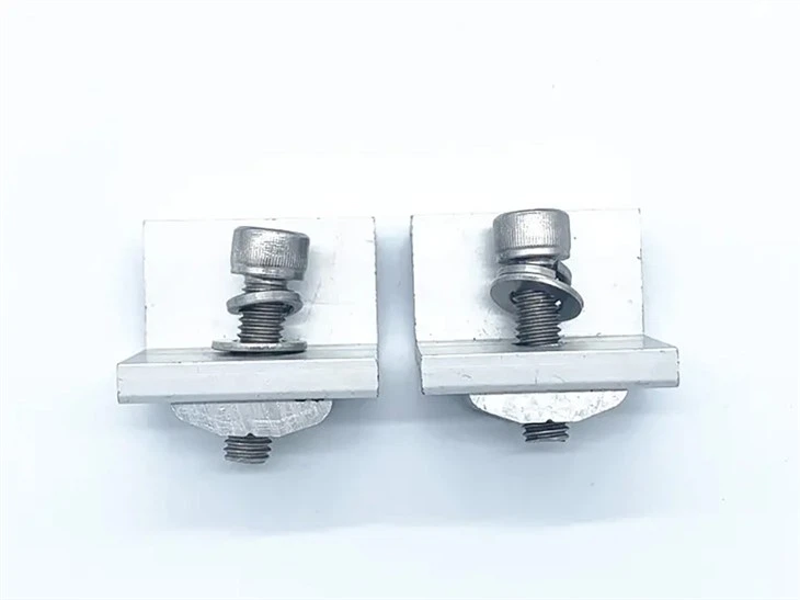 solar mounting clamps components