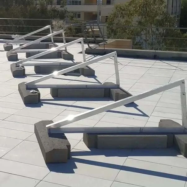 Solar racking for metal roof showcase