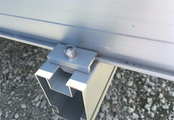 Solar rail mount clamps images