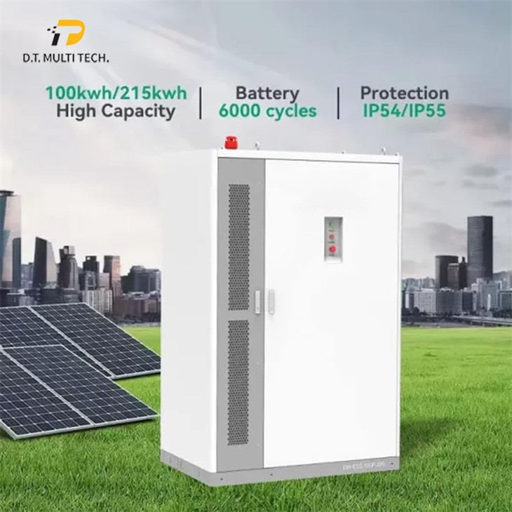200 kwh solar battery front view