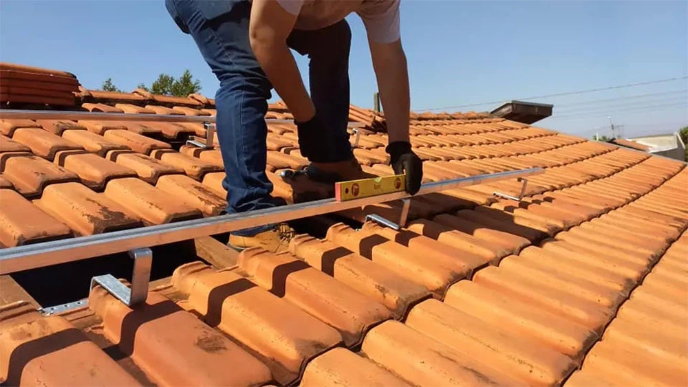 Tile roof solar mounting brackets parts Tile roof solar mounting brackets parts