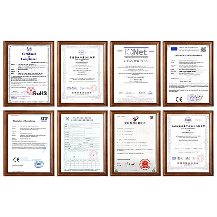 DT stackable home batterycertificate
