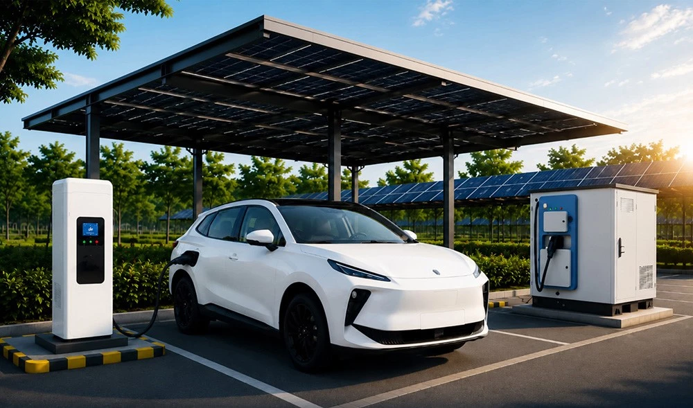 Solar EV Charging Station Solar EV Charging Station