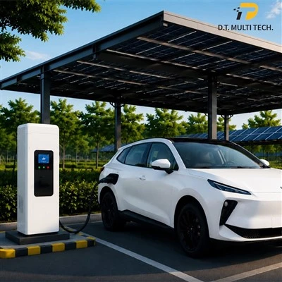 Solar EV Charging Station